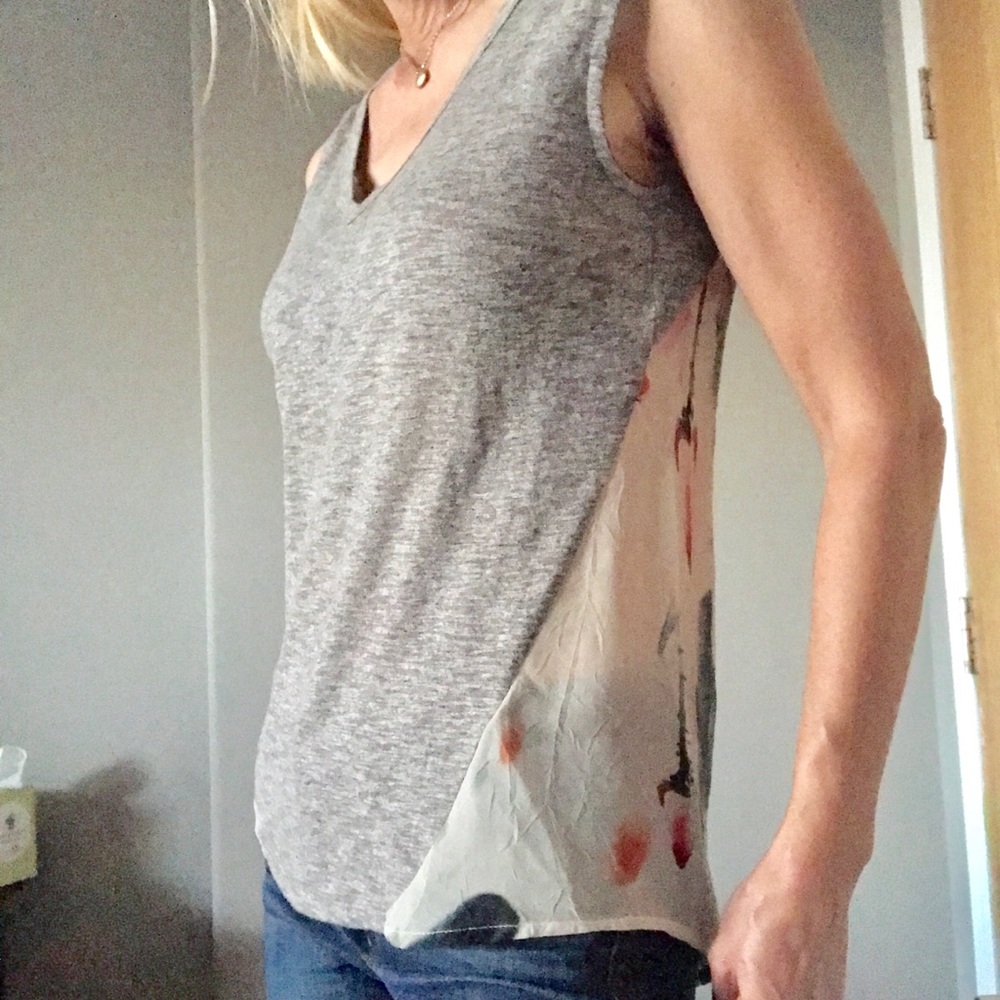 3 Stones Soft and relaxed fit tank top